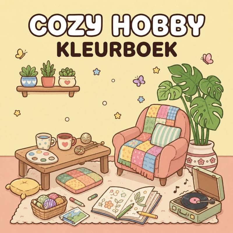 Omslag van Cozy Hobby Kleurboek