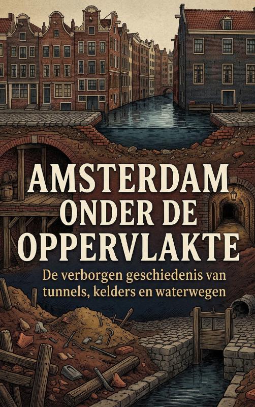 Omslag van Amsterdam onder de oppervlakte