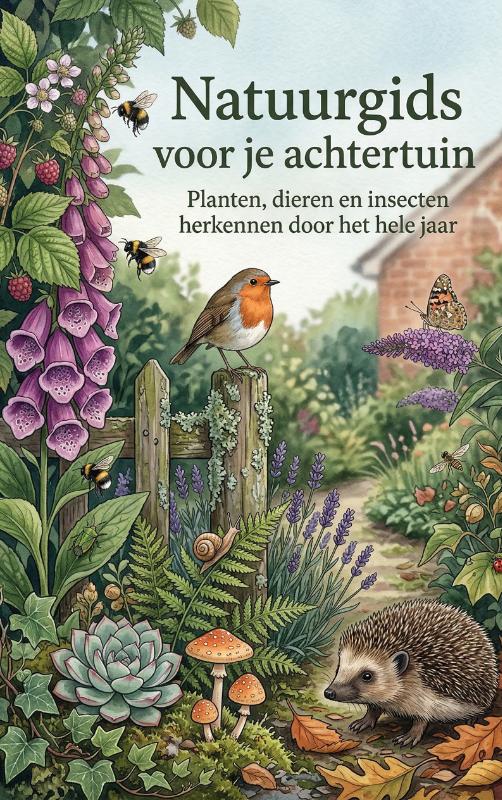 Omslag van Natuurgids voor je achtertuin
