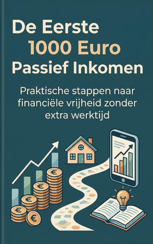 Omslag van De Eerste 1000 Euro Passief Inkomen