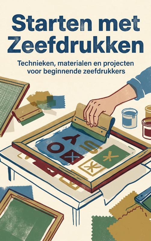 Omslag van Starten met Zeefdrukken