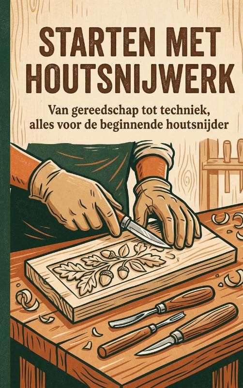 Omslag van Starten met Houtsnijwerk
