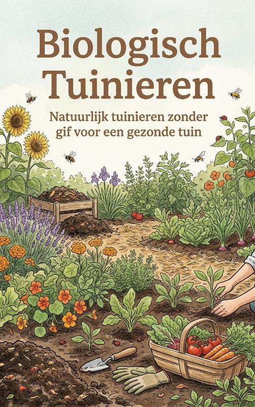 Omslag van Biologisch Tuinieren