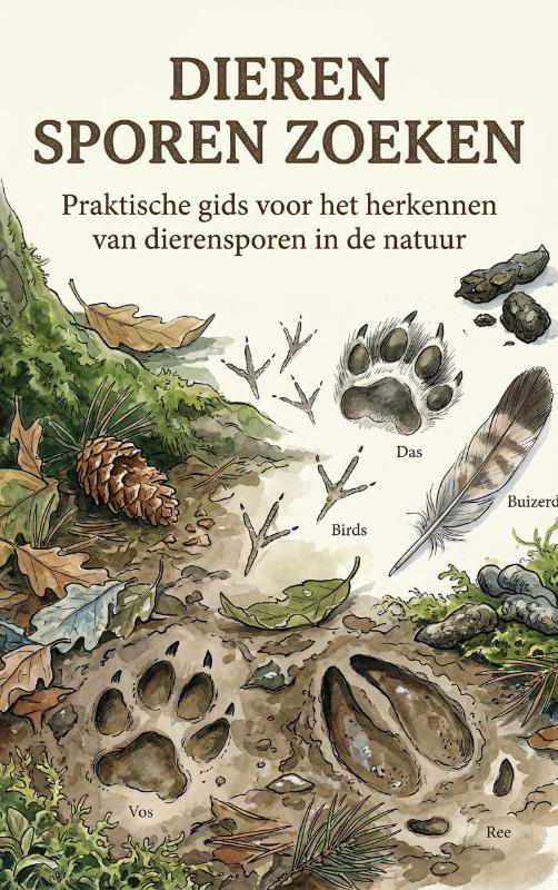 Omslag van Dieren Sporen Zoeken