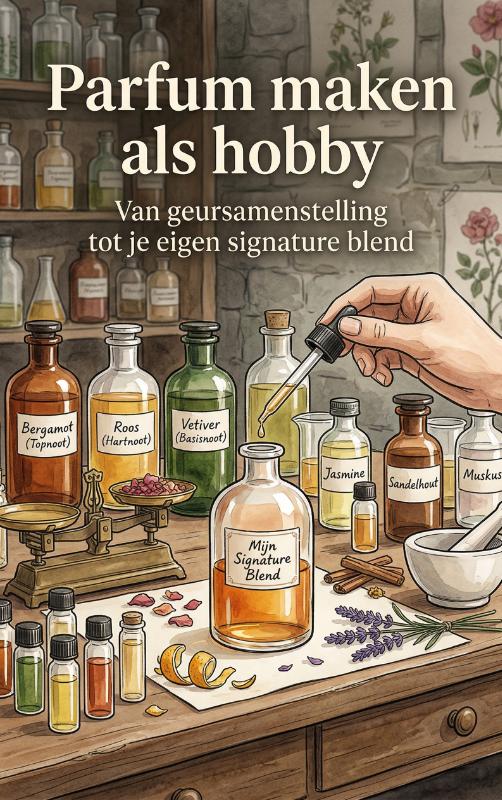Omslag van Parfum maken als hobby