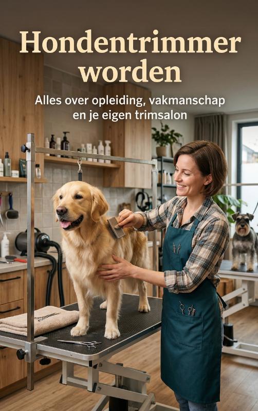 Omslag van Hondentrimmer worden