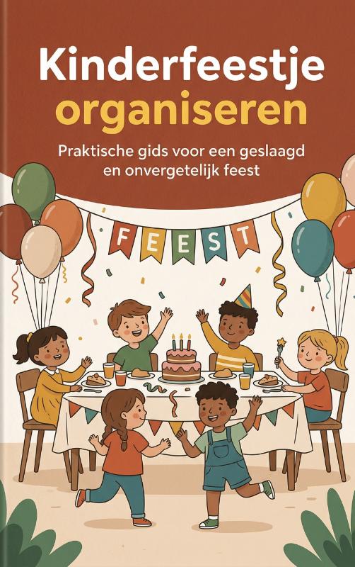 Omslag van Kinderfeestje organiseren