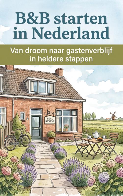 Omslag van B&B starten in Nederland