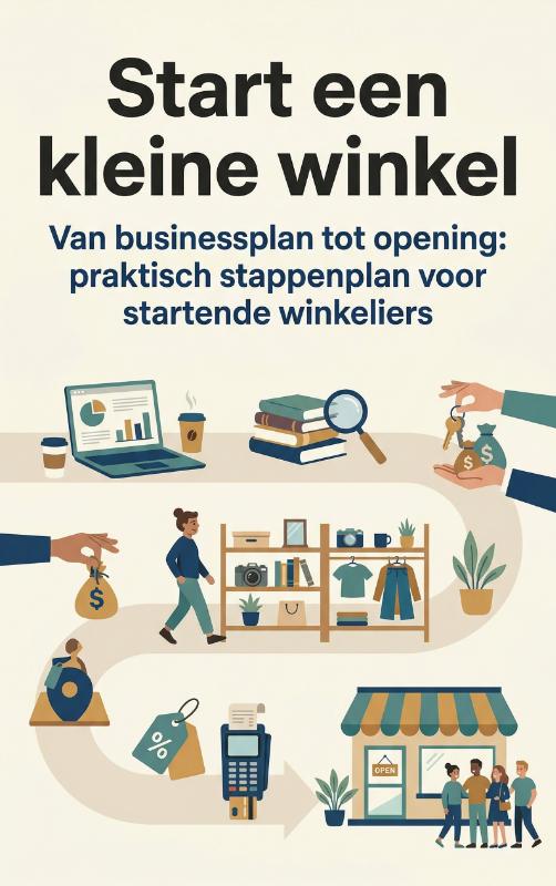 Omslag van Start een kleine winkel