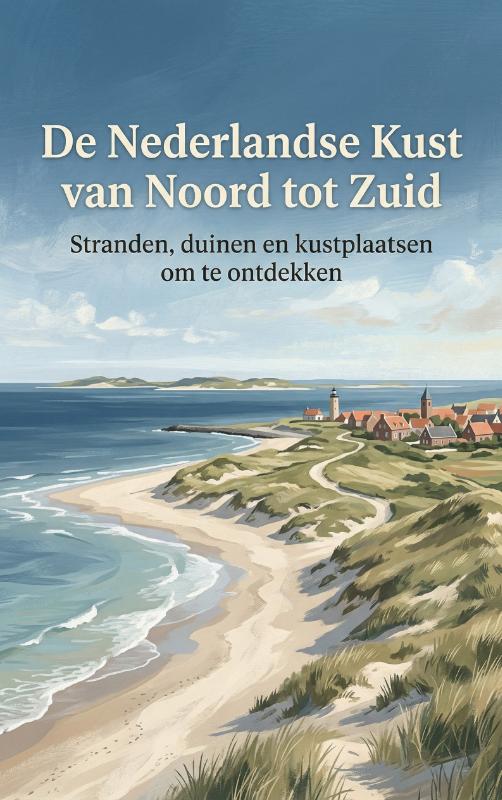 Omslag van De Nederlandse Kust van Noord tot Zuid