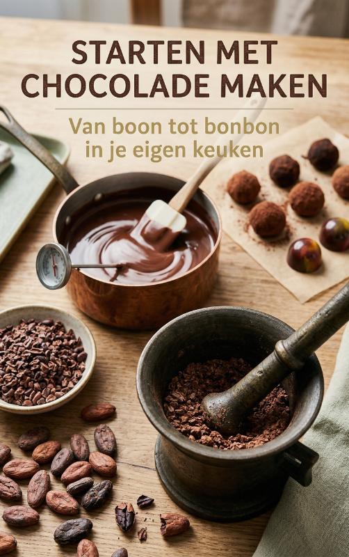 Omslag van Starten met Chocolade Maken