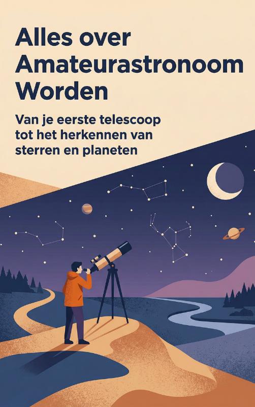 Omslag van Alles over Amateurastronoom Worden
