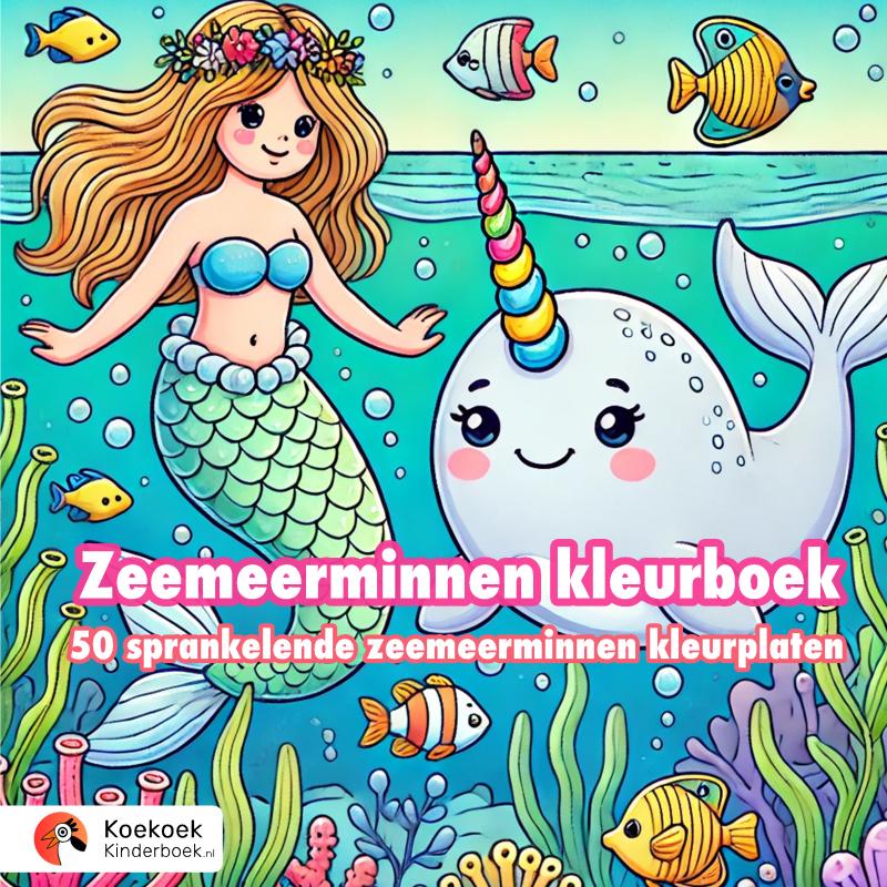 Omslag van Zeemeerminnen Kleurboek