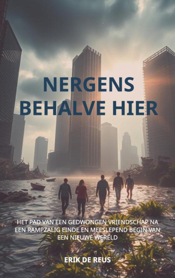 Omslag van Nergens behalve hier
