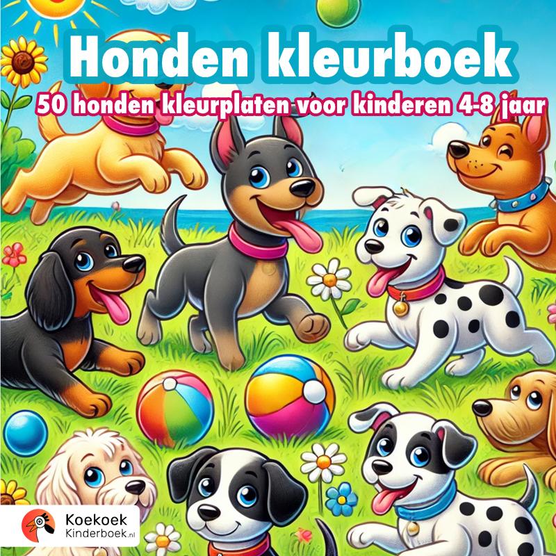 Omslag van Honden Kleurboek
