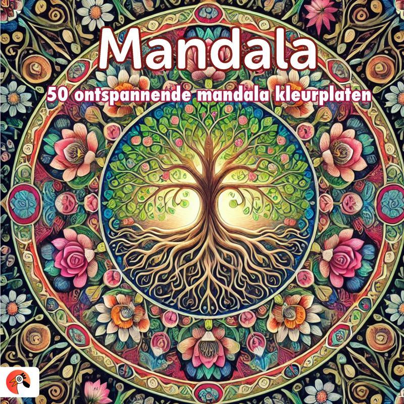 Omslag van Mandala Kleurboek voor volwassenen