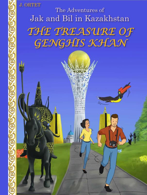 Omslag van The treasure of Genghis Khan