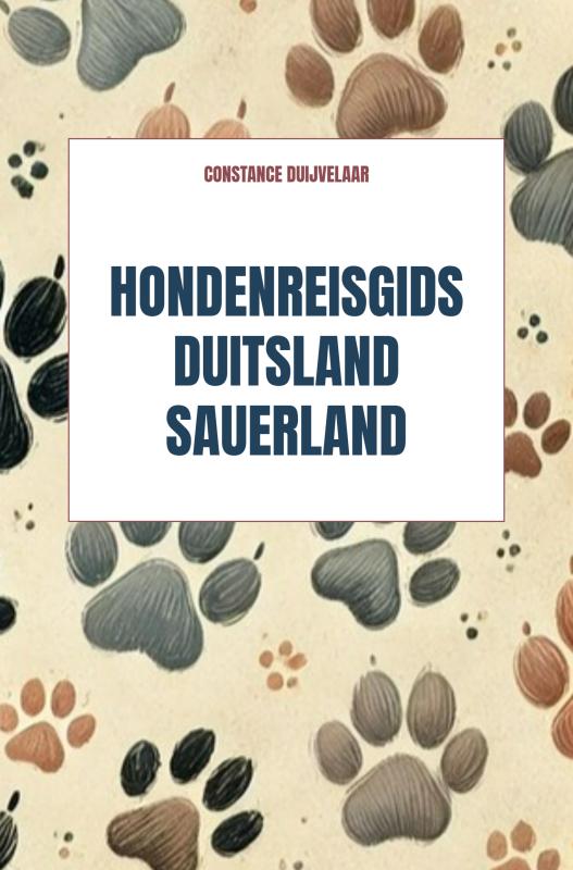 Omslag van Hondenreisgids Duitsland Sauerland