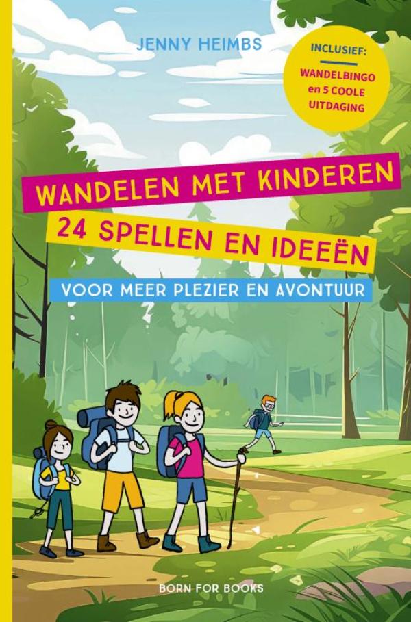 Omslag van Wandelen met kinderen - 24 spellen en ideeën voor meer plezier en avontuur