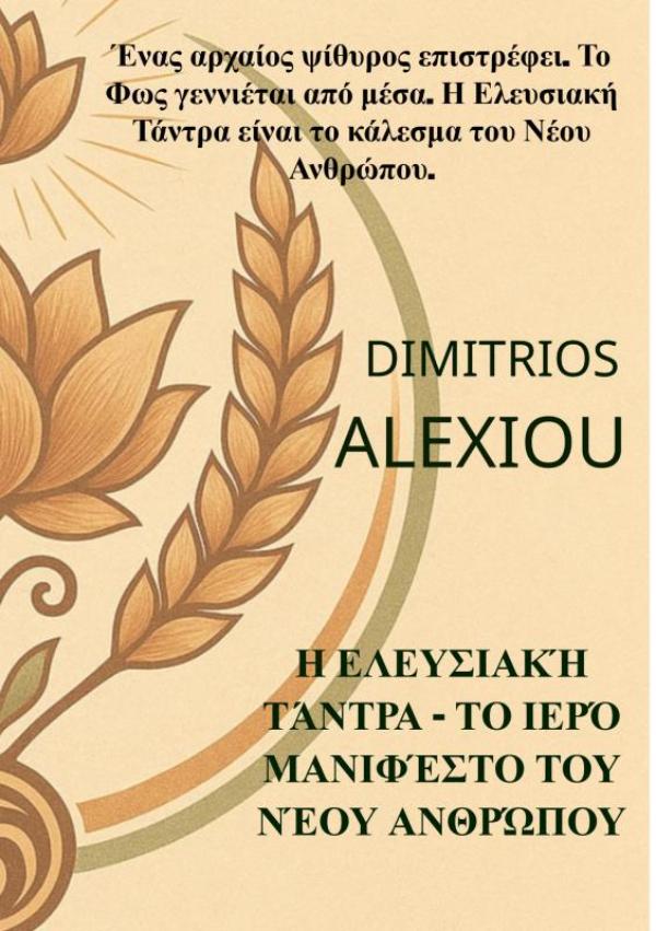 Omslag van Η Ελευσιακή Τάντρα – Το Ιερό Μανιφέστο του Νέου Ανθρώπου