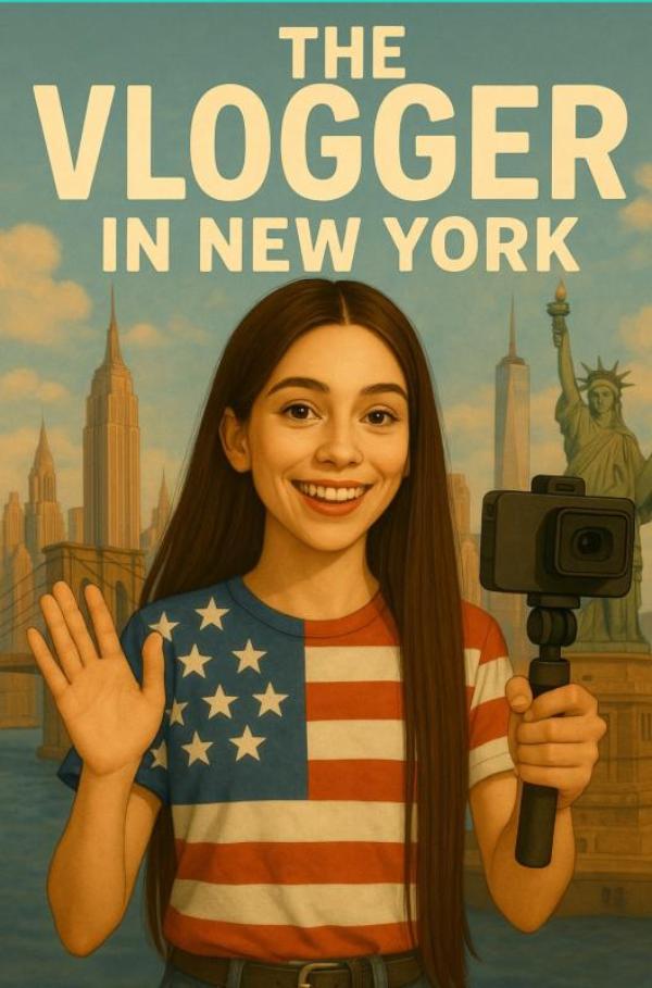 Omslag van The Vlogger in New York