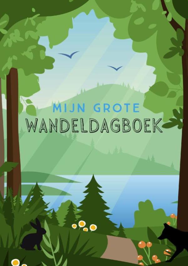 Omslag van Mijn grote Wandeldagboek