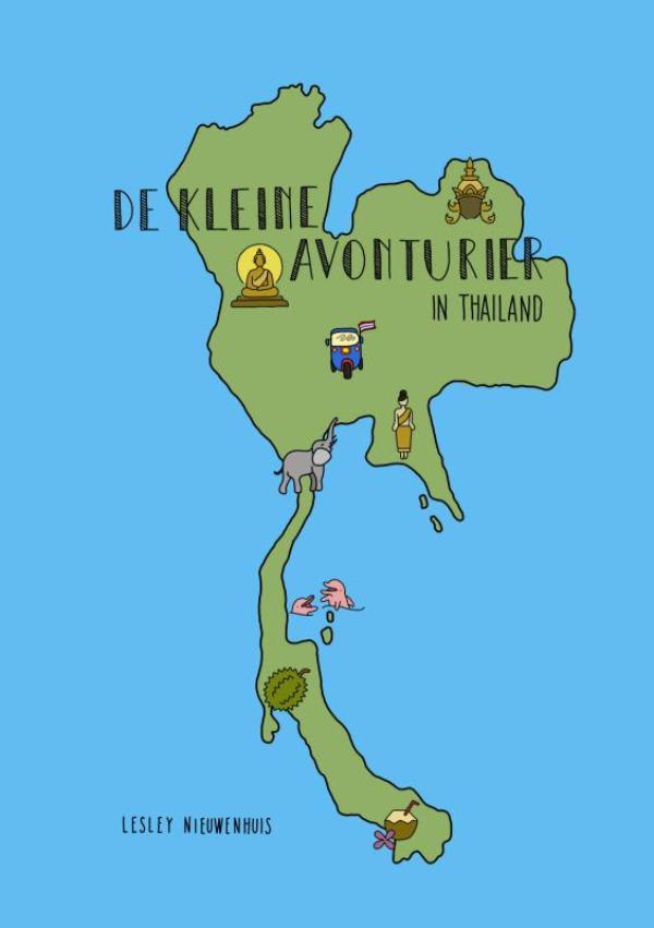 Omslag van De kleine avonturier in Thailand