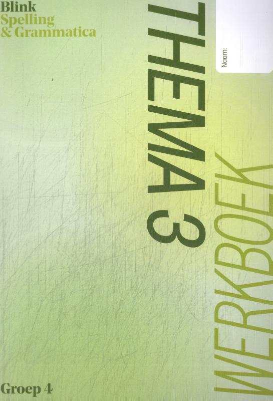 Omslag van werkboek