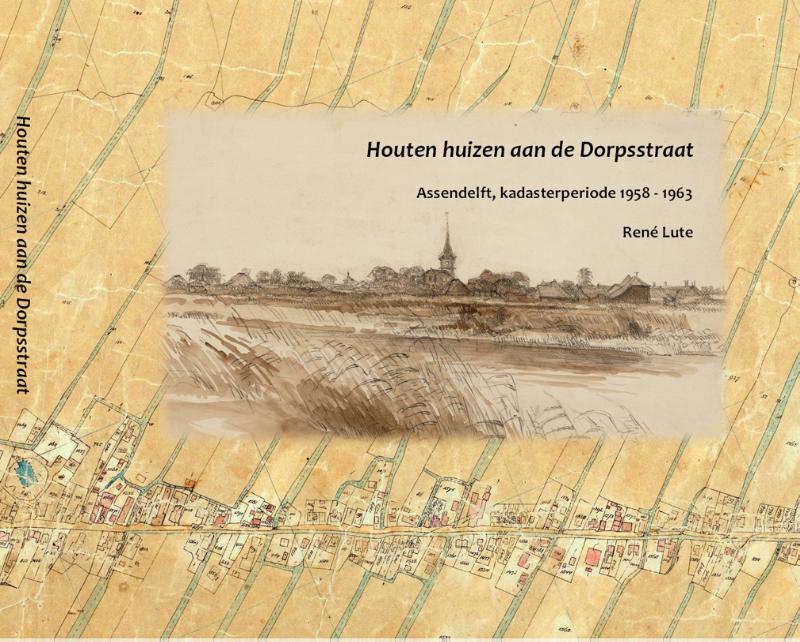 Omslag van Houten huizen aan de Dorpsstraat