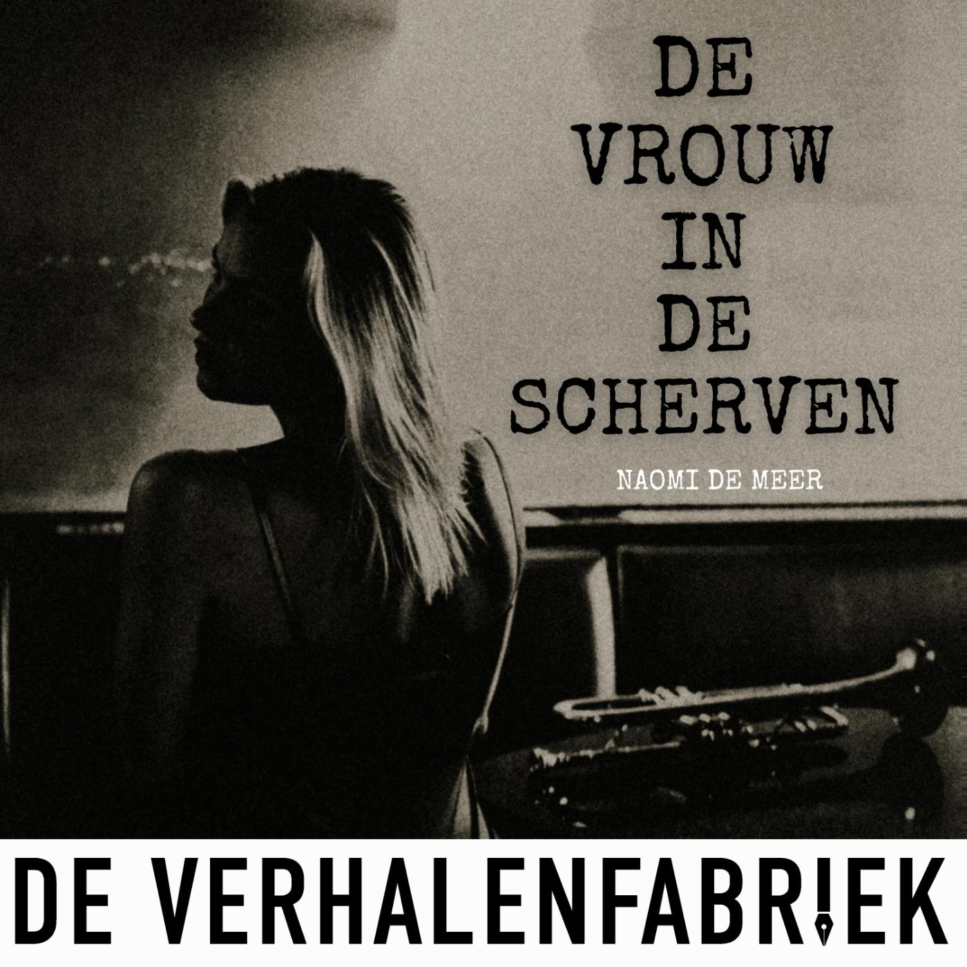 Omslag van De vrouw in de scherven