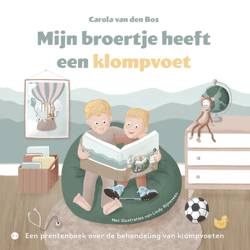 Omslag van Mijn broertje heeft een klompvoet