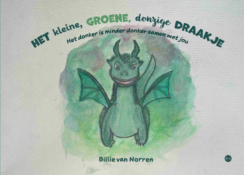 Omslag van Het kleine, groene, donzige draakje
