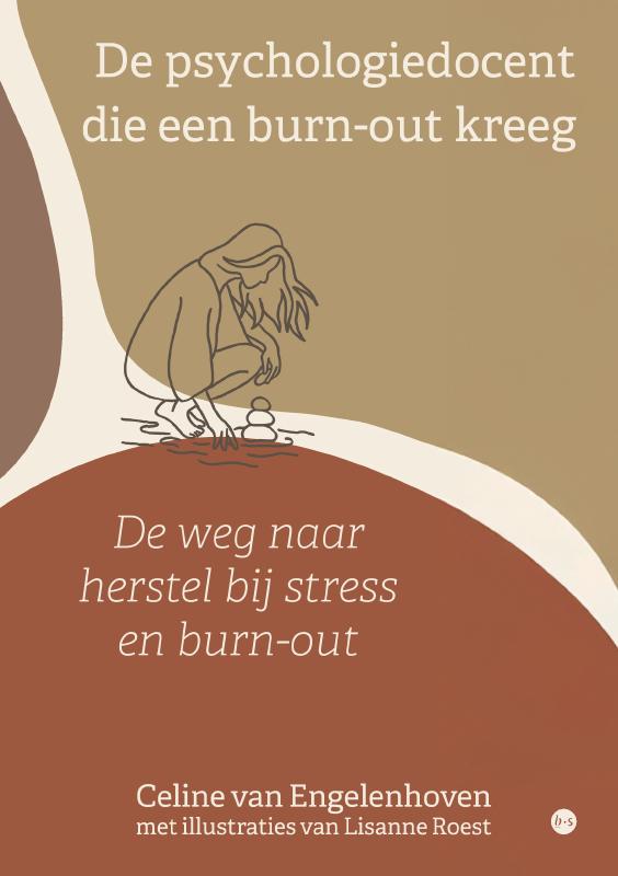 Omslag van De psychologiedocent die een burn-out kreeg