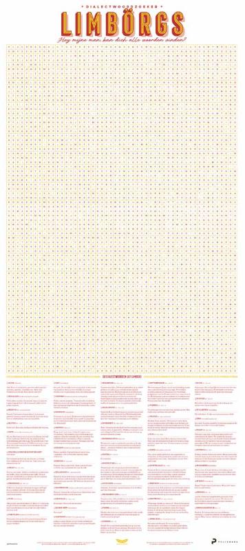 Omslag van Dialectposter: LIMBURGS