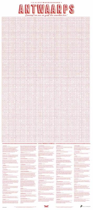 Omslag van Dialectposter: ANTWERPS