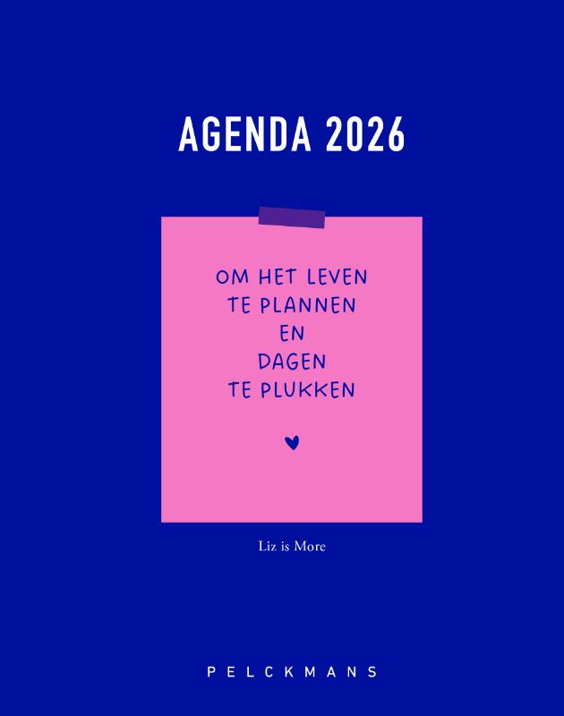 Omslag van Agenda Liz is More 2026-2027