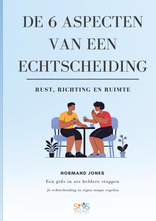 Omslag van De 6 aspecten van een echtscheiding