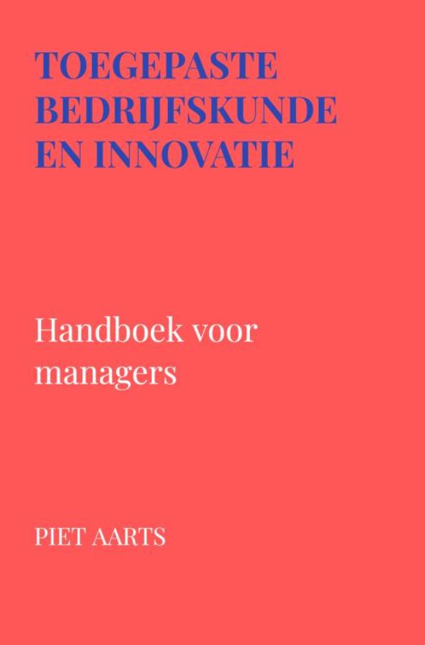 Omslag van Toegepaste bedrijfskunde en innovatie