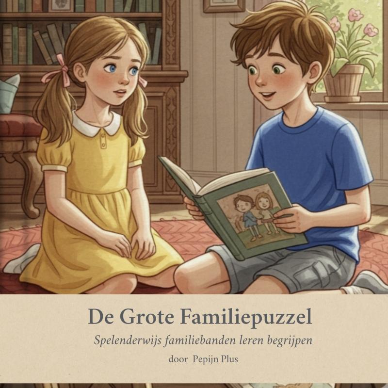 Omslag van De Grote Familiepuzzel