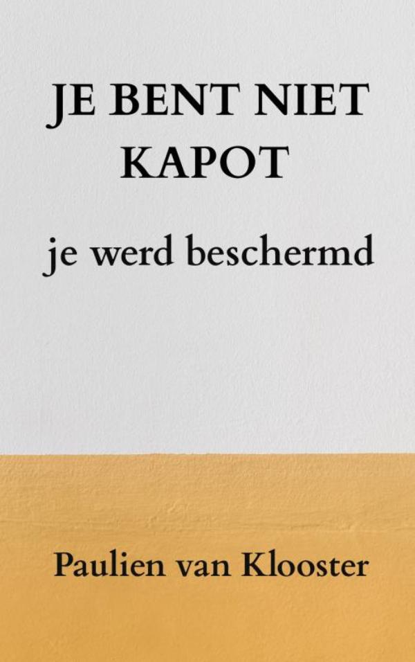 Omslag van Je bent niet kapot
