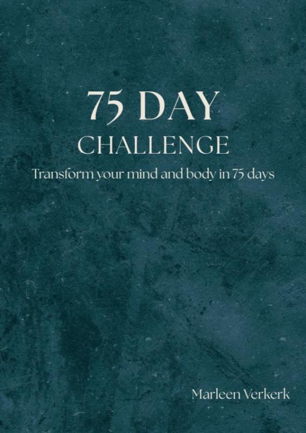 Omslag van 75 Day Challenge Planner