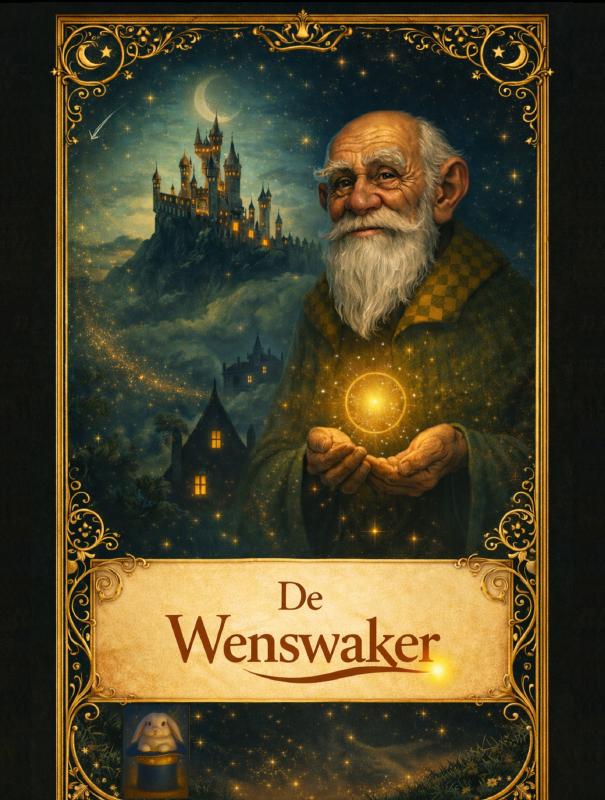 Omslag van De Wenswaker - Nederlandse versie (hardcover)