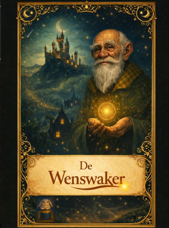 Omslag van De Wenswaker - Nederlandse versie (paperback)