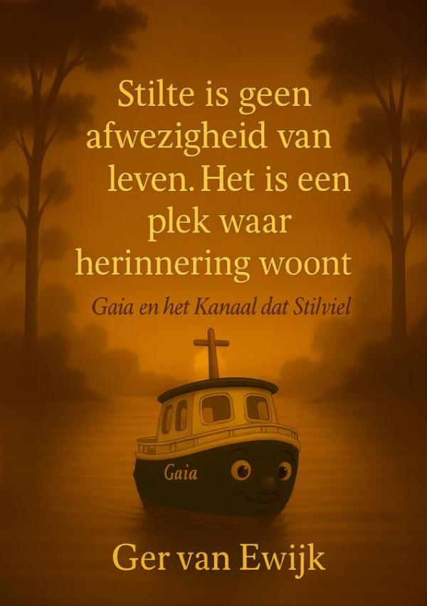 Omslag van Stilte is geen afwezigheid van leven. Het is een plek waar herinnering woont.