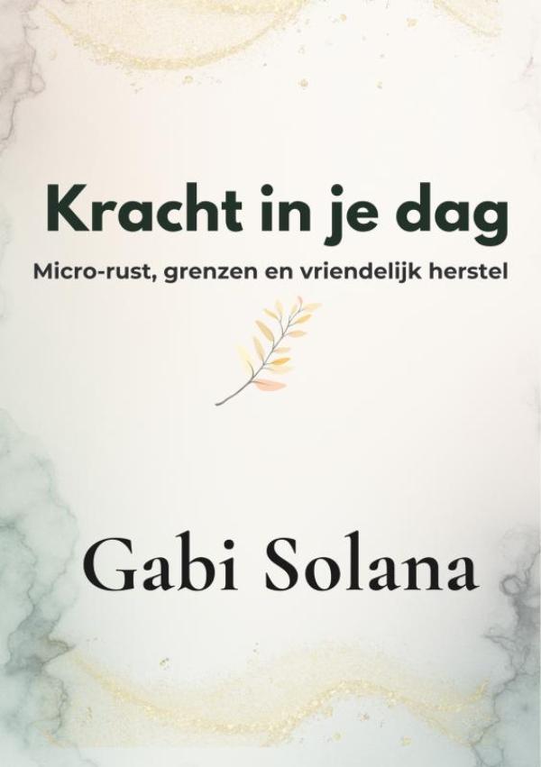 Omslag van Kracht in je dag