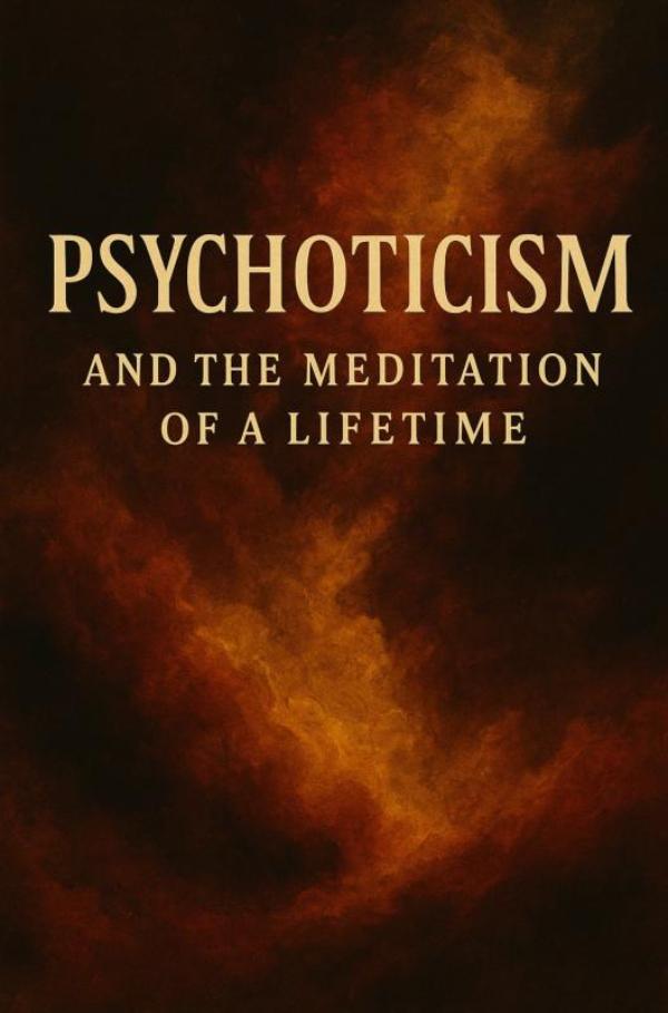 Omslag van Psychoticism, and the meditation of a lifetime