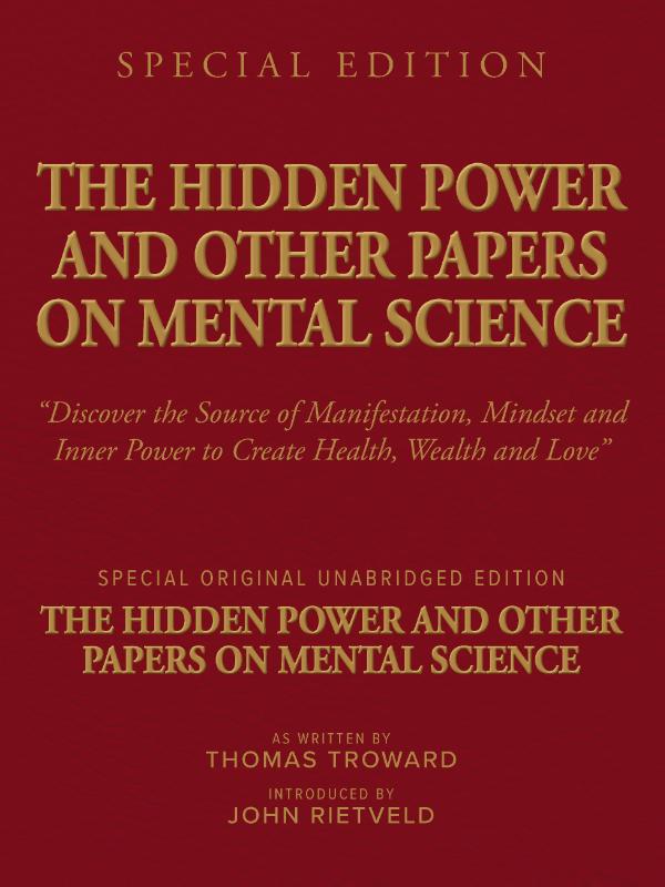 Omslag van THE HIDDEN POWER AND OTHER PAPERS ON MENTAL SCIENCE