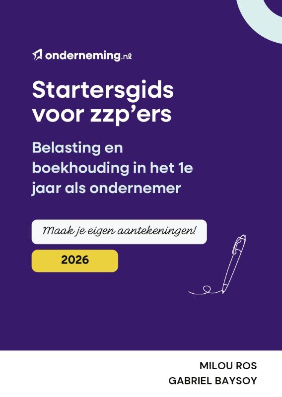 Omslag van Startersgids voor zzp'ers