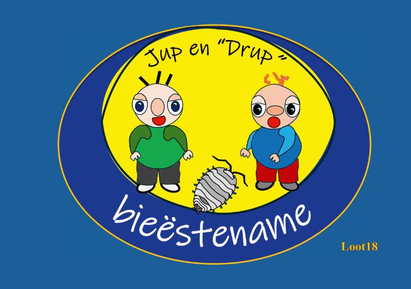 Omslag van JUP en DRUP- bieëstename