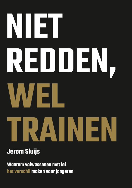 Omslag van Niet redden, wel trainen
